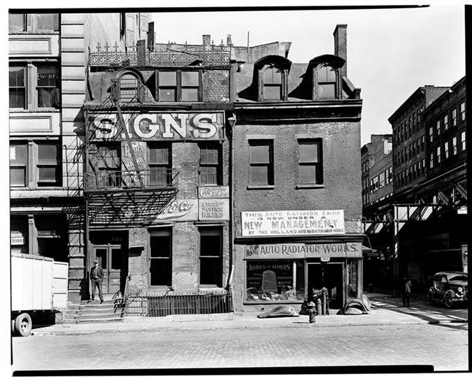 Broome Street, nos. 504-506. Between Thompson Street and West Broadway.